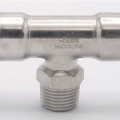 Pièce en T, pressage, F/M (filetage extérieur)/F | 22_1/2"_22