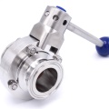 Valves directes en acier inoxydable, Clamp type C-C