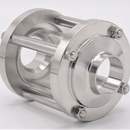 Indicateur de circulation droit, à souder S-S, type B | DN32