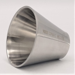 Redukce centrická, navařovací, krátká, nerez DN65/32
