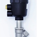 Vanne pneumatique avec le siège incliné-45° G-filetage 3/8" Joint PPL