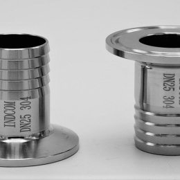 ferrule clamp canellé