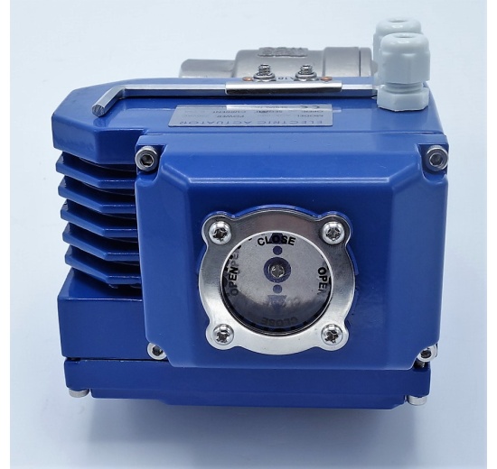 Robinet à tournant sphérique, acier inox, en deux parties avec adaptateur pour propulsion