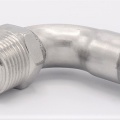 Coude 90°, à sertir, F/filetage extérieur 15 mm_1/2" acier inoxydable