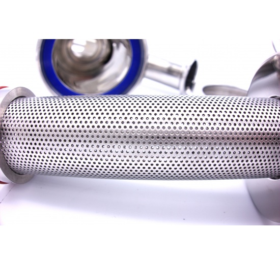 Filtre à tamis en Y inox sanitanaire CLAMP type C-C