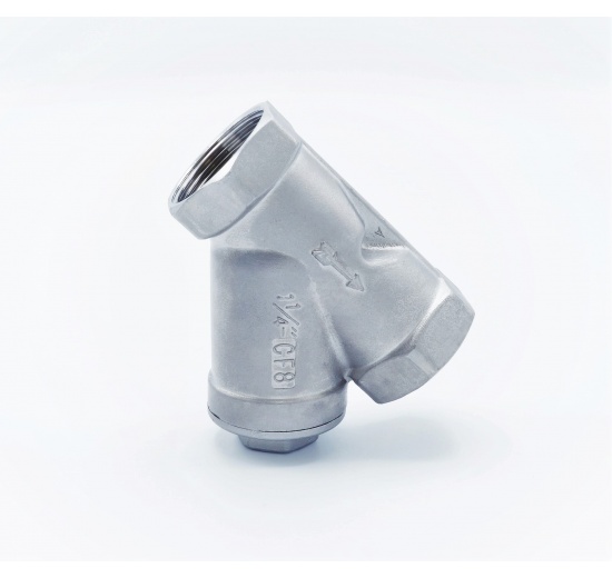 Filtre à tamis en Y oblique, fileté 1 1/4”