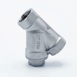 Filtre à tamis en Y oblique, fileté 1/2” DN15