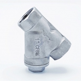 Filtre à tamis en Y oblique, fileté 1”