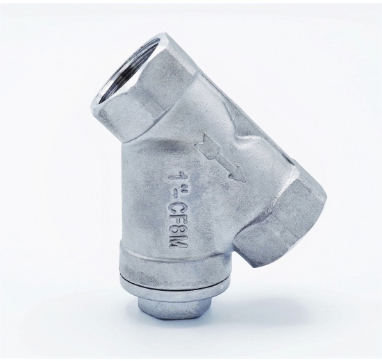 Filtre à tamis en Y oblique, fileté 1”