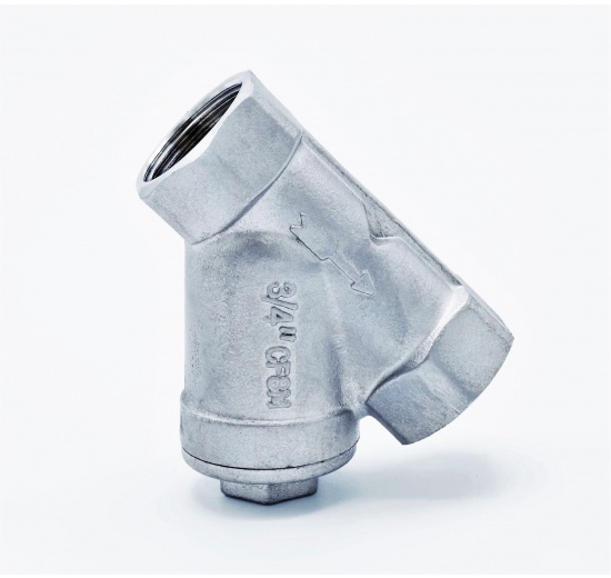 Filtre à tamis en Y oblique, fileté  3/4”