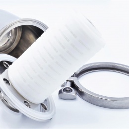 Filtre de ventilation, Clamp connexion