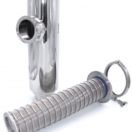 Filtre tubulaire – filtre à moût, raccordement: CLAMP DN65 (K91)