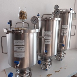 Hopsdrop - le réservoir pour l'houblonnage à froid 10L