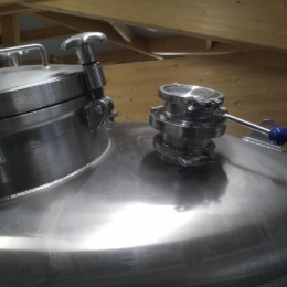 Hopsdrop - le réservoir pour l'houblonnage à froid 10L