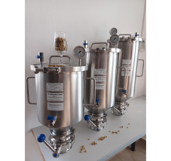 Hopsdrop - le réservoir pour l'houblonnage à froid 10L