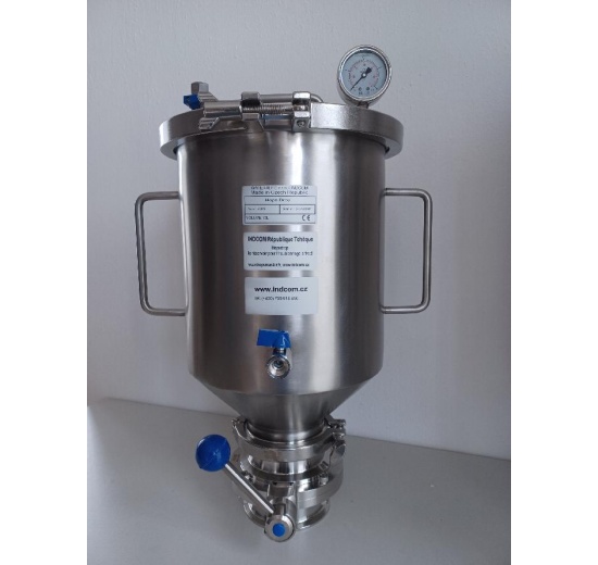 Hopsdrop - le réservoir pour l'houblonnage à froid 10L