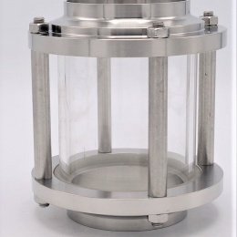 Indicateur de circulation court, à souder S-S, type B DN80