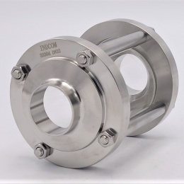 Indicateur de circulation droit, à souder S-S, type B | DN32