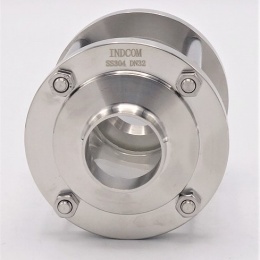 Indicateur de circulation droit, à souder S-S, type B | DN32