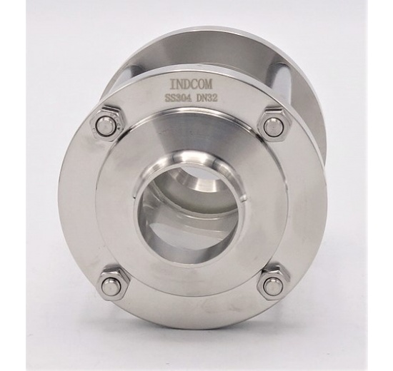 Indicateur de circulation droit, à souder S-S, type B | DN32