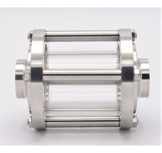 Indicateur de circulation droit, à souder S-S, type B | DN32