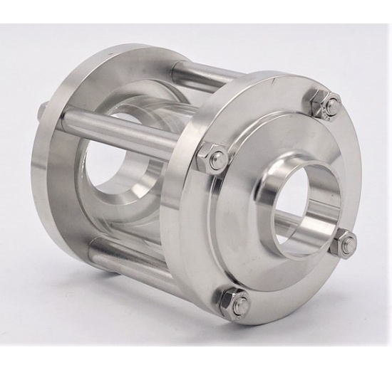 Indicateur de circulation droit, à souder S-S, type B | DN32