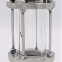 Indicateur de circulation, écrou rond - col fileté K/M-G | DN40