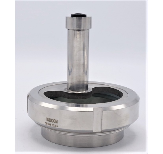 Indicateur de circulation en inox, raccordement à souder, avec éclairage, (pour cuves)