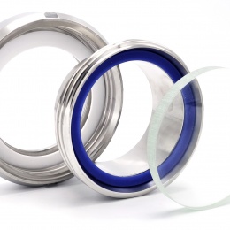 Indicateur de circulation en inox, raccordement à souder, (pour cuves)