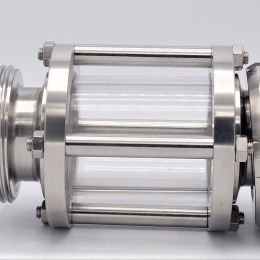 Indicateur de circulation en verre borosilicate et acier inox