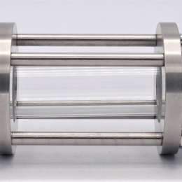 Indicateur de circulation en verre borosilicate et acier inox