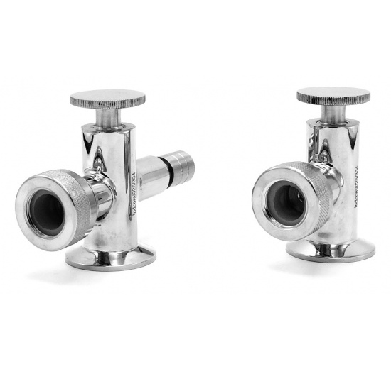 Indicateur de niveau, connexion Clamp, partie supérieure et inférieure