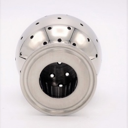 inox, Boule de nettoyage fixe, connexion CLAMP DN25