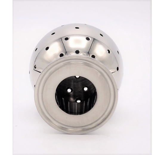 inox, Boule de nettoyage fixe, connexion CLAMP DN25