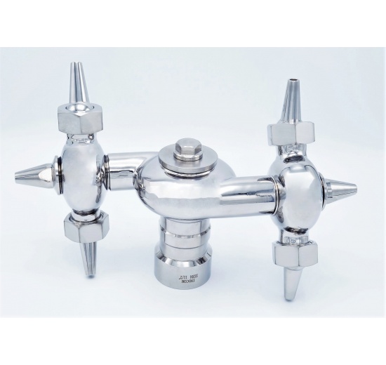 inox Boule de nettoyage rotative à jet, filetée 6/4”