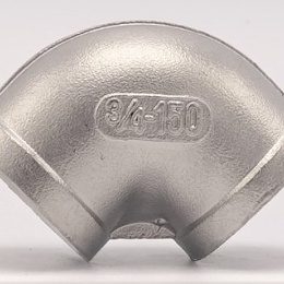 Inox  Coude de filetage type 301_ 90°, 1"