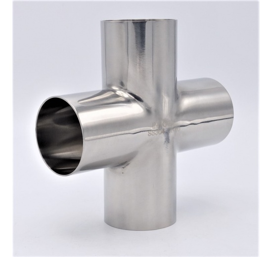 Inox Croix, soudure DN50