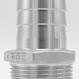Inox Hose raccord de tuyau connecteur type 337,  5/4" (diamètre extérieur 33 mm)