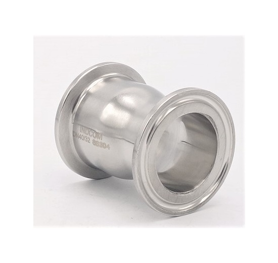 inox, réducteur de tuyau CLAMP