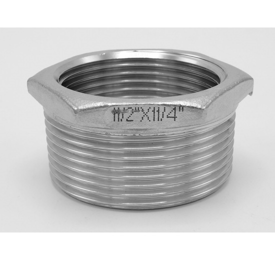 Inox Réduction de filetage de l'extérieur/de l'interieur type 325, 6/4"x5/4"