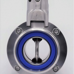 inox sanitaire DIN vanne papillon