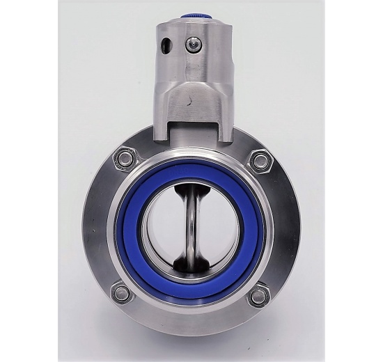 inox sanitaire DIN vanne papillon