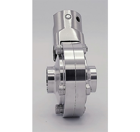 inox sanitaire vanne papillon