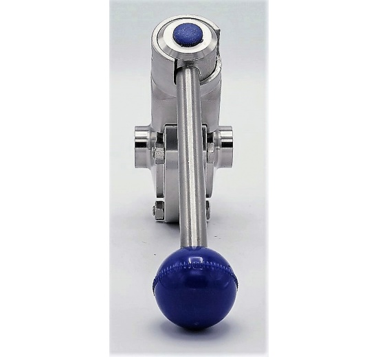 inox sanitairy vanne papillon soudée S-S