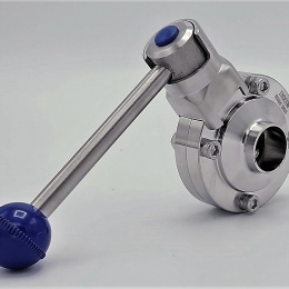 inox vanne papillon soudé S-S