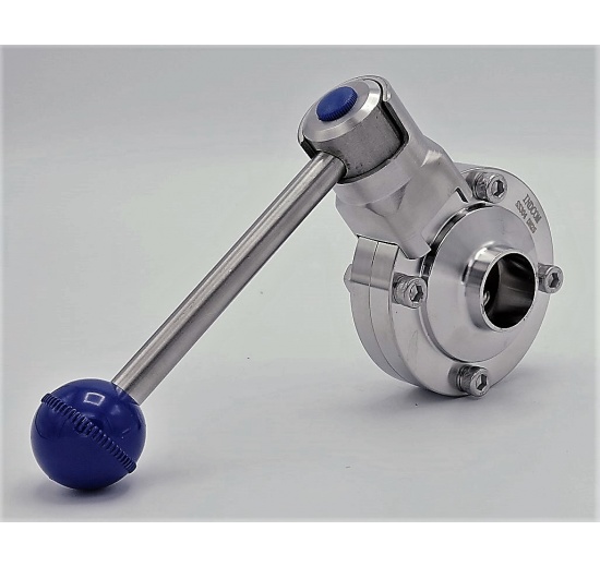 inox vanne papillon soudé S-S