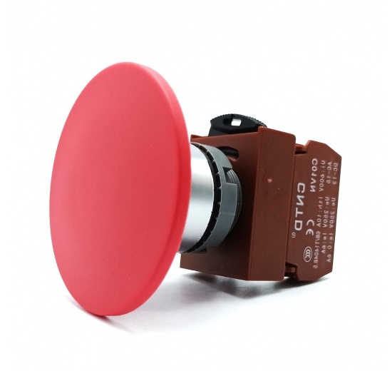 Interrupteurs d'urgence Ø 22 mm, plastique