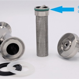 Joint de rechange pour filtre sanitaire en Y en acier inoxydable | DN40 (K50.5) Joint torique 45x3,5 mm