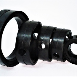 Joint éthylène-propylène (EPDM) - pour vanne papillon, acier inoxydable DN80