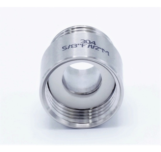 Joint silicone Réduction de filetage de l'extérieur/de l'interieur| 1/2"x5/8" VMQ